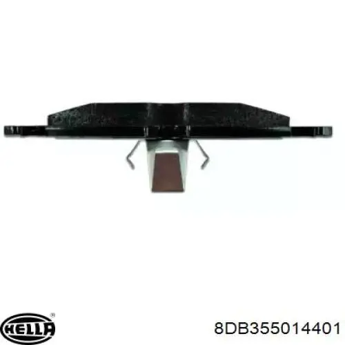 Колодки дисковые  HELLA 8DB355014401 цена, от 29.92 USD
