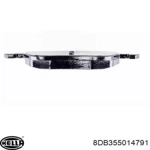 Купить 8DB355014791 HELLA Колодки тормозные