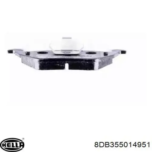 5L8Z2200AA Ford Колодки тормозные дисковые комплект