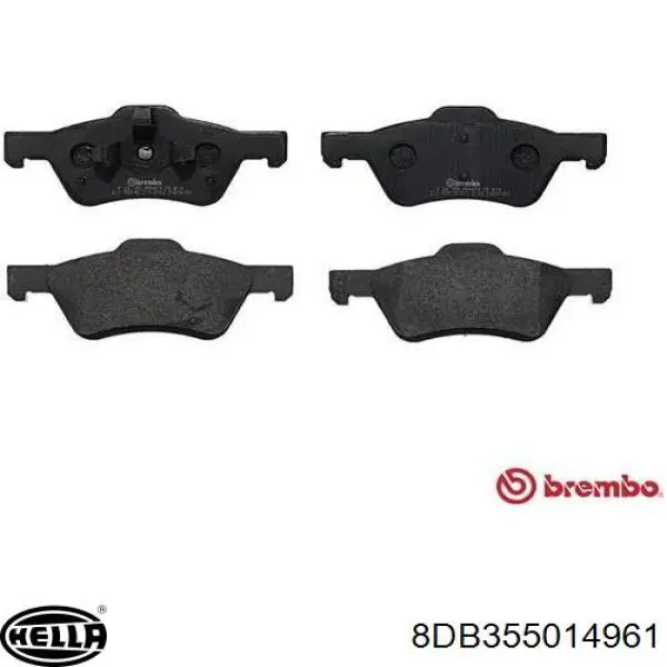 4778223 Chrysler Колодки передние