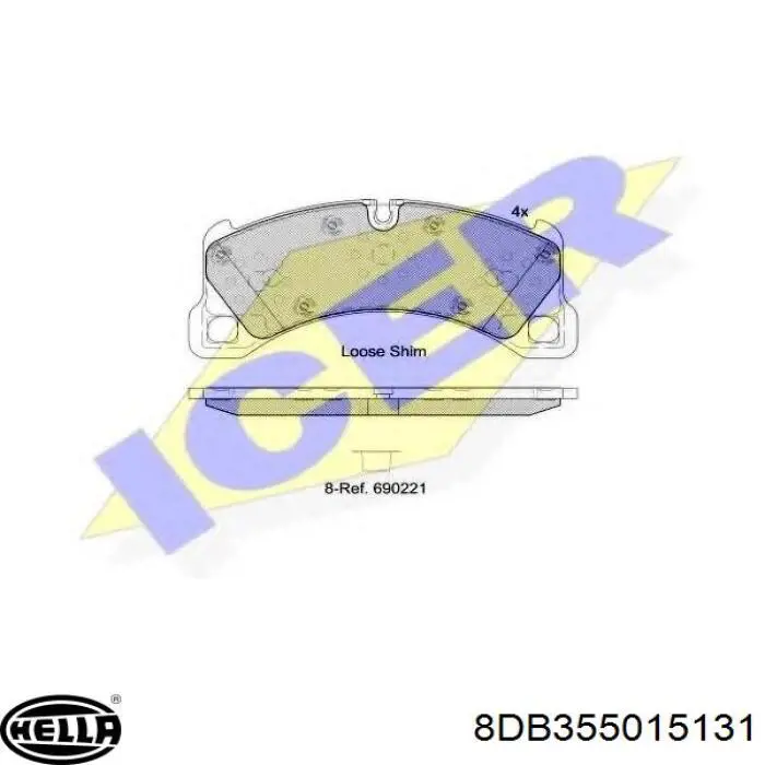 Колодки Meyle 0252570116PD цена, от 71.37 USD