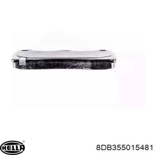 Купить 8DB355015481 HELLA Колодки тормозные