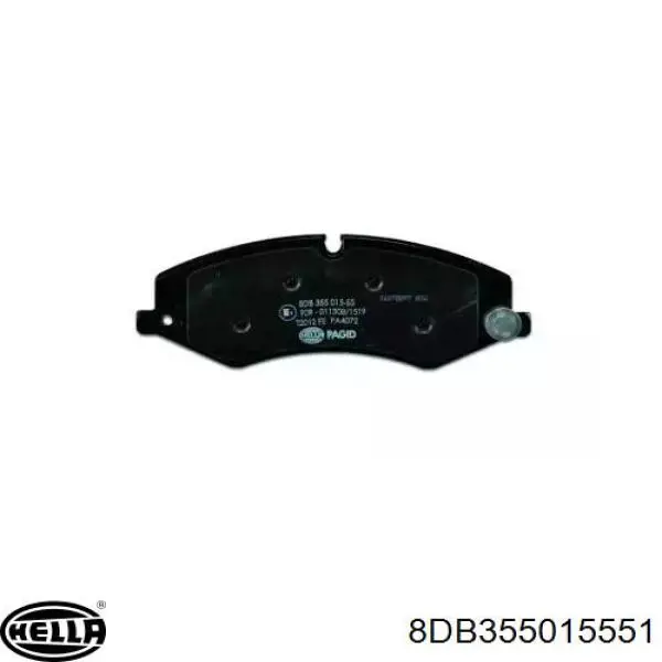 Передние тормозные колодки LR10981 Land Rover
