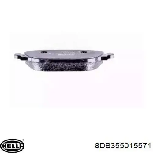 Купить B111403 Denckermann Колодки тормозные задние, дисковые