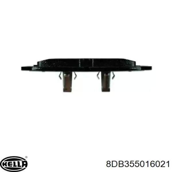 Передние тормозные колодки 8DB355016021 HELLA