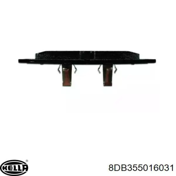 Передние тормозные колодки 8DB355016031 HELLA