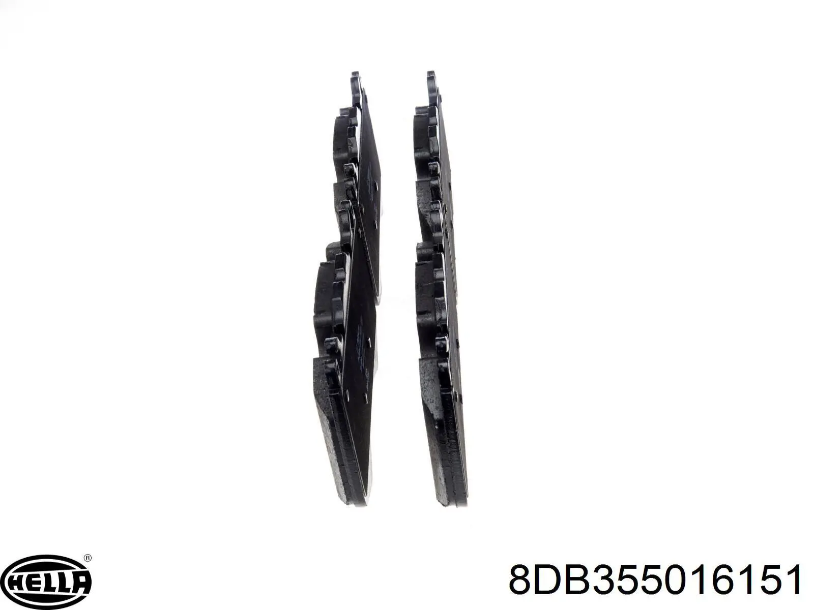 Тормозные колодки HELLA 8DB355016151