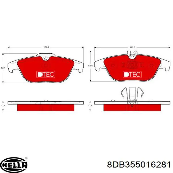 Колодки дисковые  Mercedes 54204920 цена, от 25.71 USD