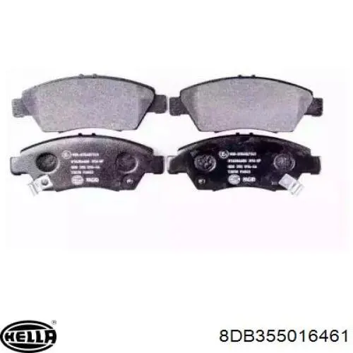 Колодки HELLA 8DB355016461 цена, от 19.07 USD