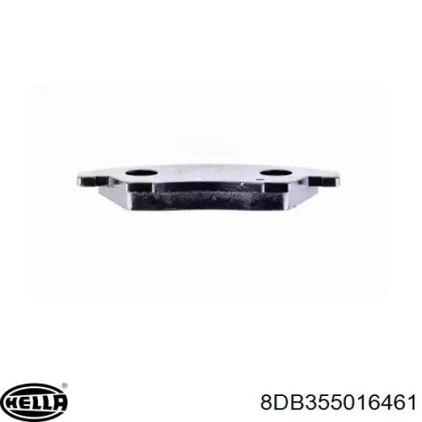 Купить 8DB355016461 HELLA Колодки тормозные