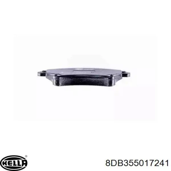 8DB355017241 HELLA передние тормозные колодки