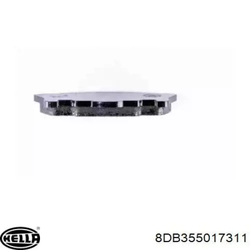 Передние тормозные колодки 8DB355017311 HELLA