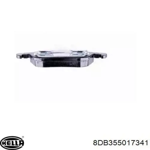 Задние тормозные колодки 8DB355017341 HELLA