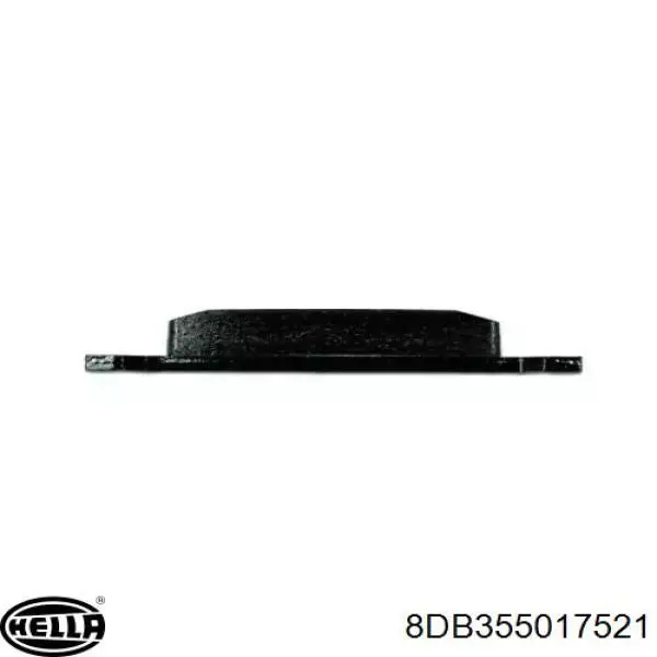 Передние тормозные колодки 8DB355017521 HELLA