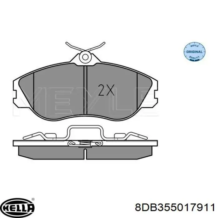 Купить 447698151 VAG Колодки тормозные