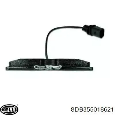 Передние тормозные колодки 8DB355018621 HELLA