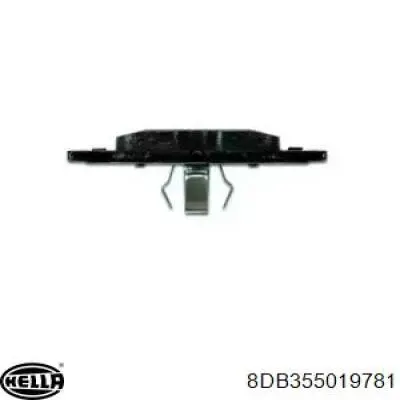 302279 VALEO Колодки тормозные дисковые комплект