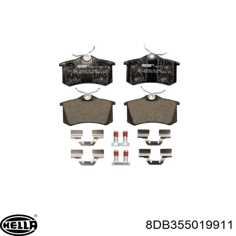Купить 440600678R Renault (RVI) Колодки тормозные задние, дисковые