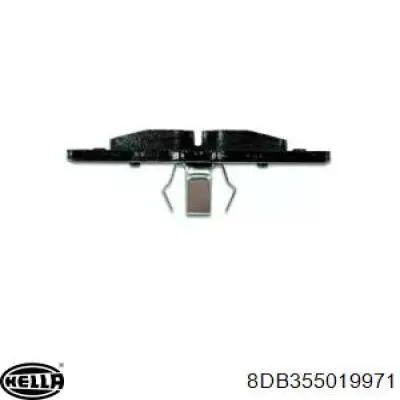 Купить 8DB355019971 HELLA Колодки тормозные задние, дисковые