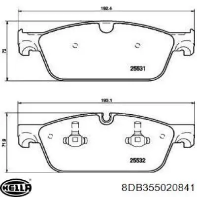 Купить 0084200020 Mercedes Колодки тормозные