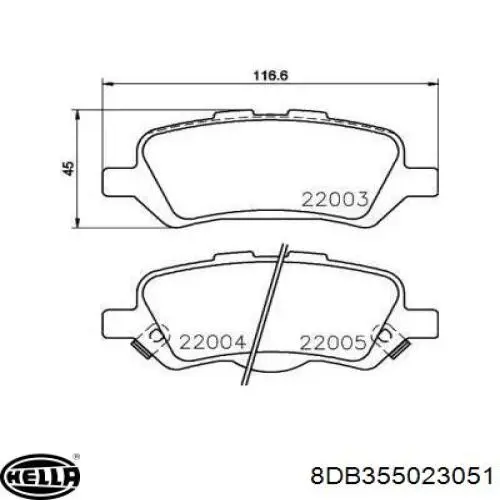Задние дисковые колодки Power Stop 231402