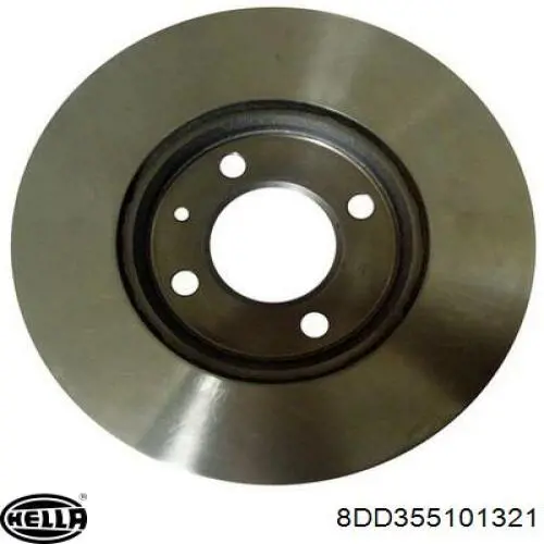 Купить 8DD355101321 HELLA Ротор тормозной