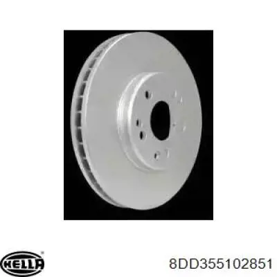 Передние тормозные диски 8DD355102851 HELLA