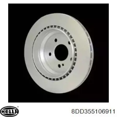 Тормозные диски 8DD355106911 HELLA