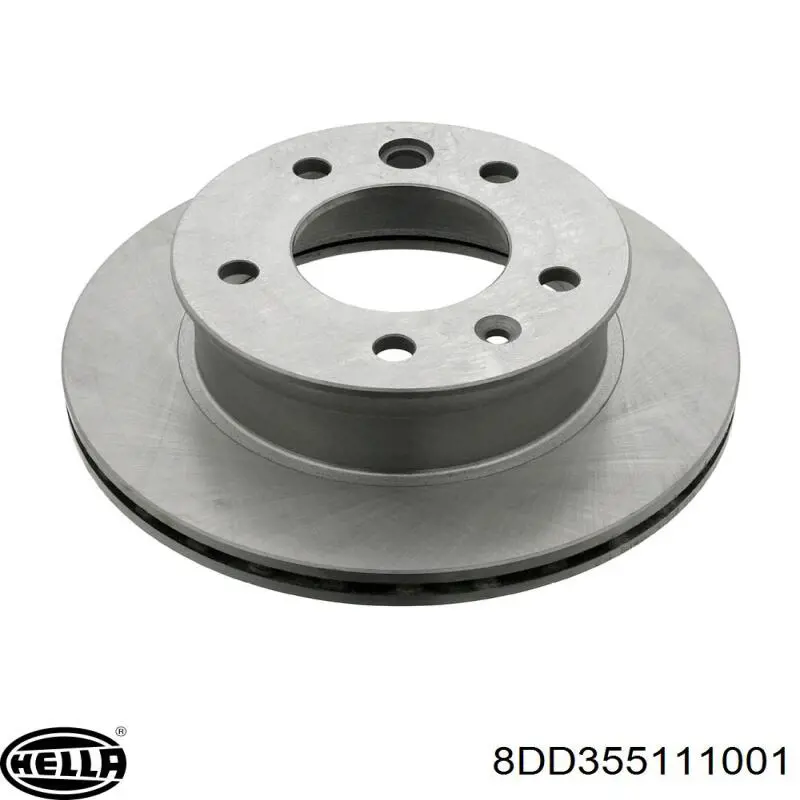 Купить 8DD355111001 HELLA Ротор тормозной
