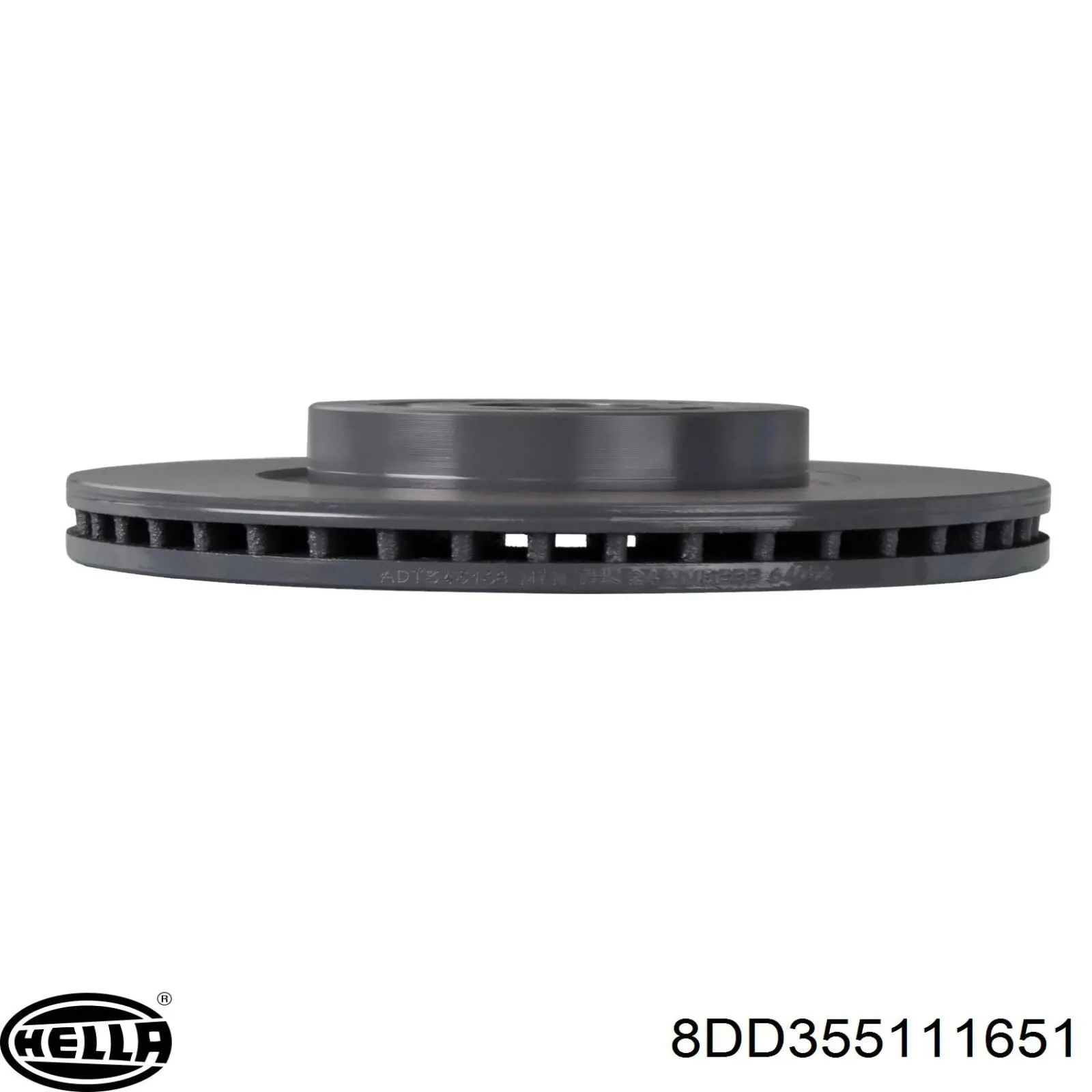 Купить 8DD355111651 HELLA Ротор тормозной