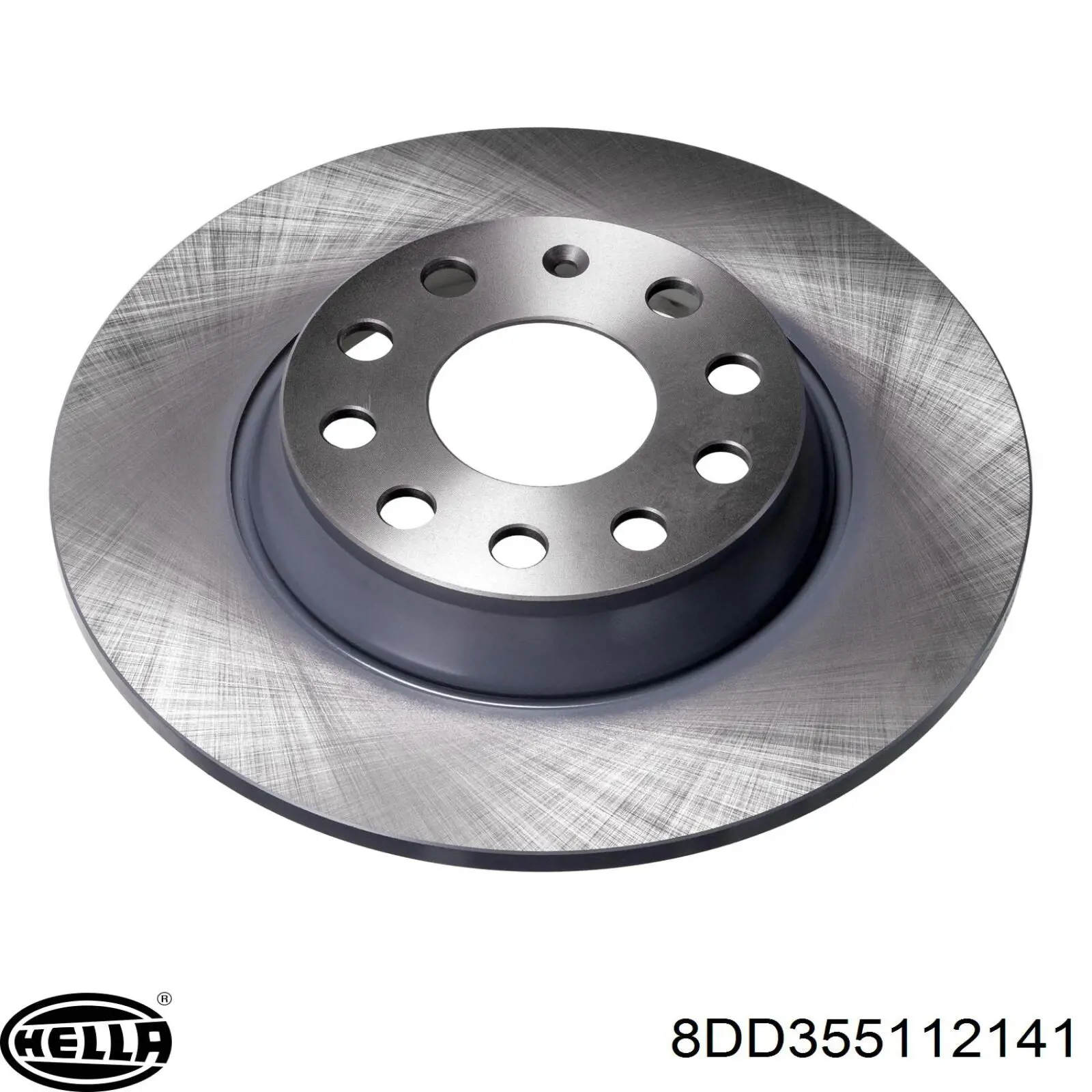 Купить 8DD355112141 HELLA Диск тормозной задний