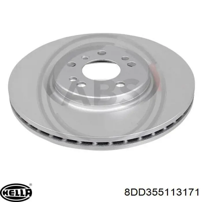 Передние тормозные диски 8DD355113171 HELLA
