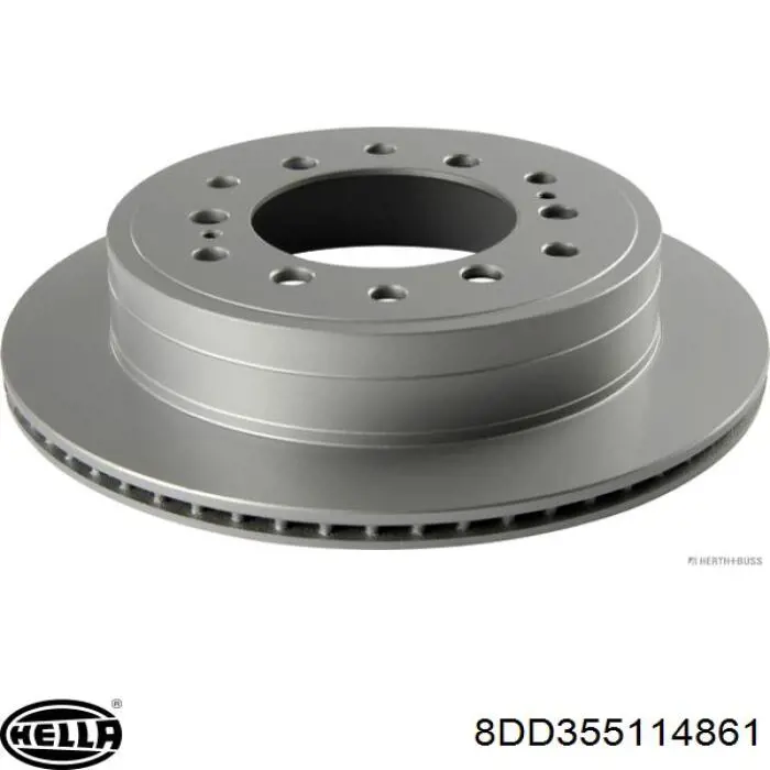 8DD355114861 HELLA Дисковый тормоз