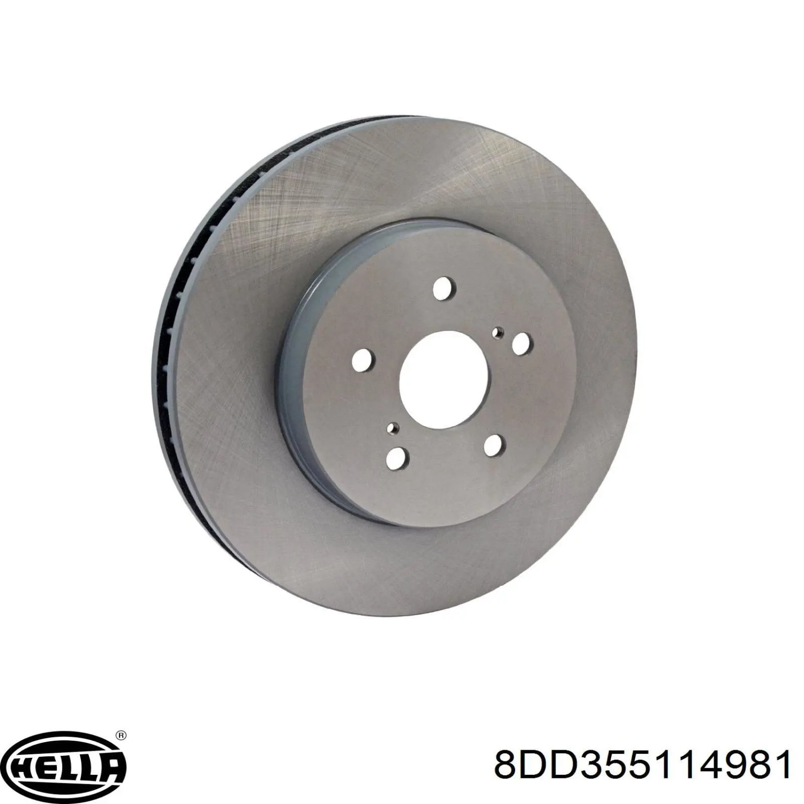 Купить 8DD355114981 HELLA Ротор тормозной