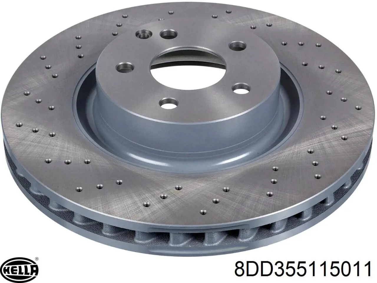 Передние тормозные диски 8DD355115011 HELLA