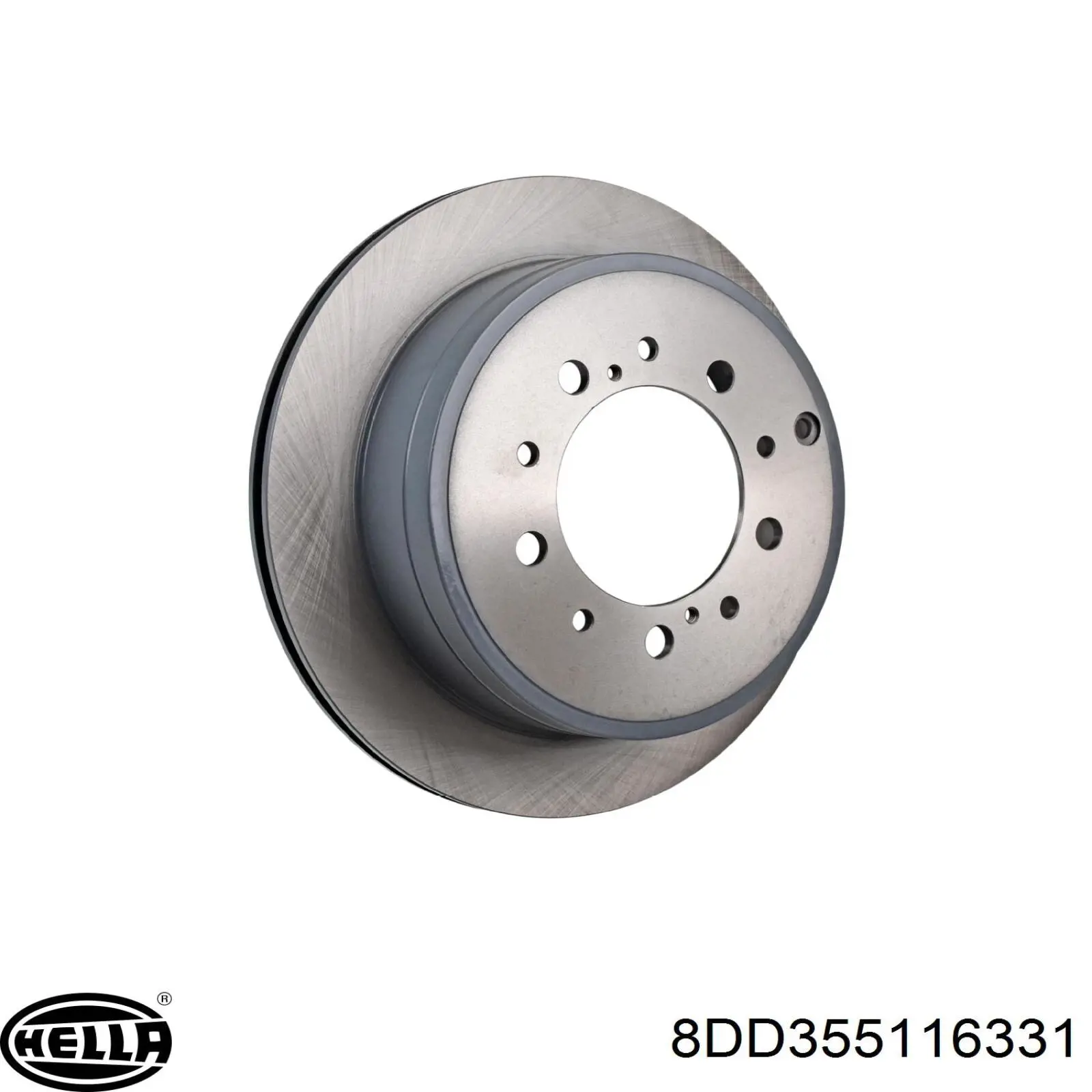 Тормозные диски 8DD355116331 HELLA
