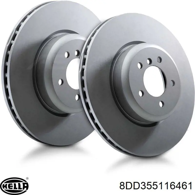 Купить 8DD355116461 HELLA Ротор тормозной