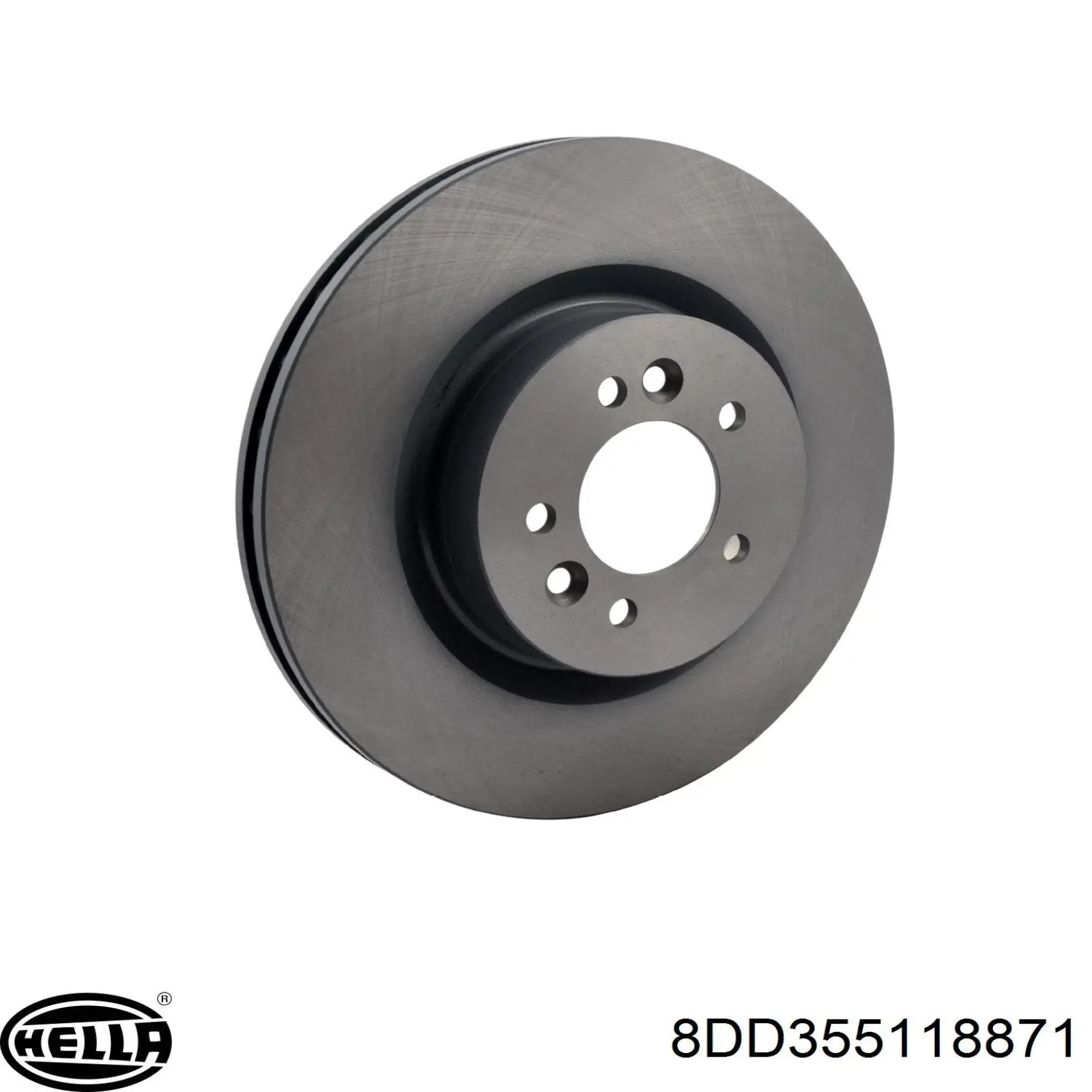 Передние тормозные диски 8DD355118871 HELLA