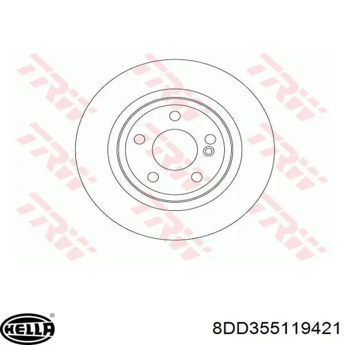 Тормозные диски A246423011207 Mercedes