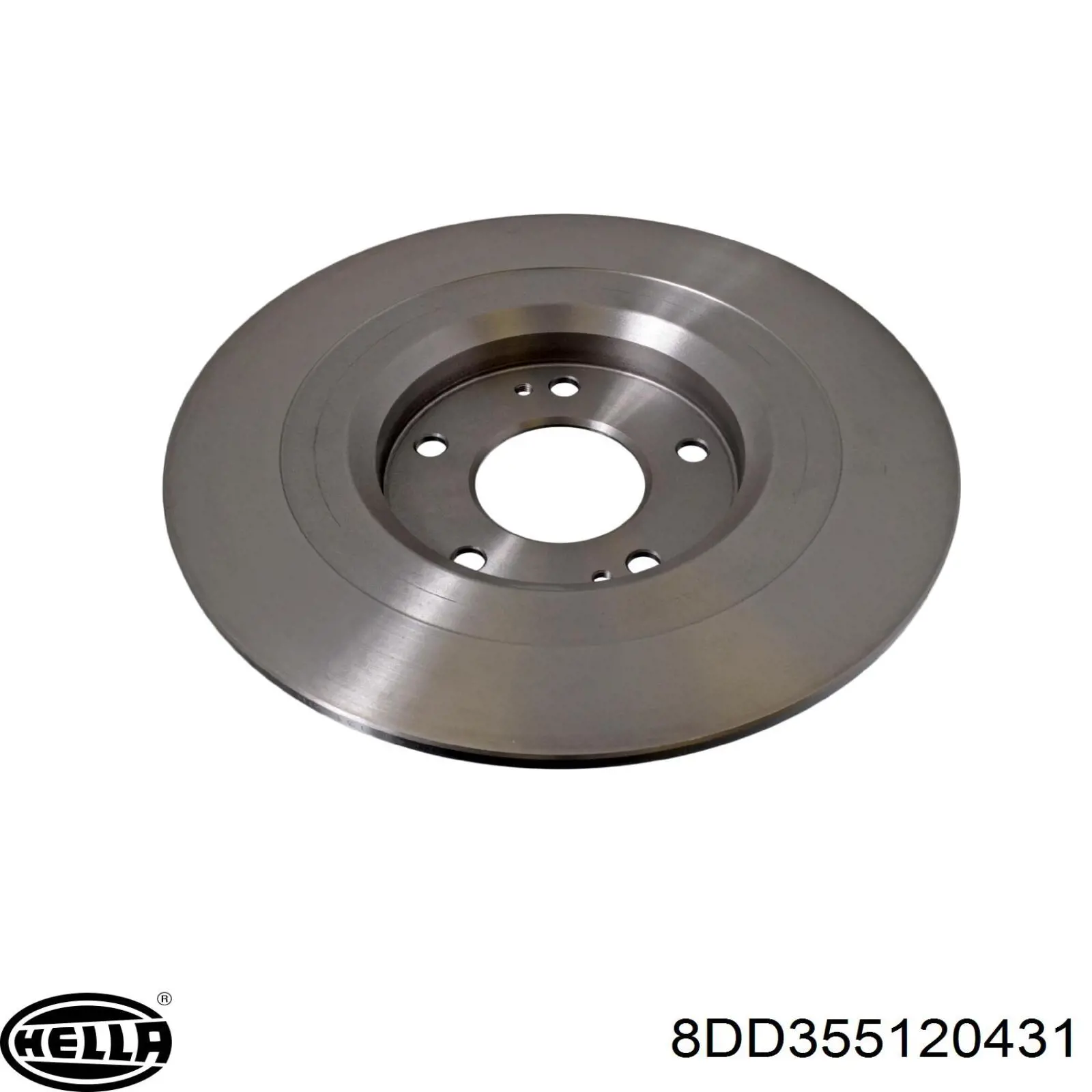 Купить 8DD355120431 HELLA Диск тормозной задний