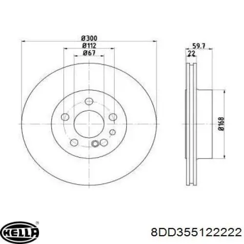 Задний тормозной диск Mercedes A1404230912 цена, от 351.55 USD