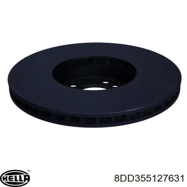8DD355127631 HELLA Диск тормозной передний