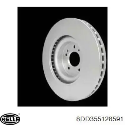 Передние тормозные диски 8DD355128591 HELLA