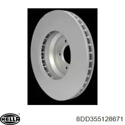 Передние тормозные диски 8DD355128671 HELLA