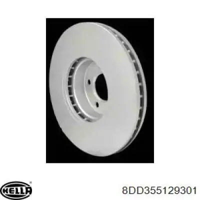 Передние тормозные диски 8DD355129301 HELLA