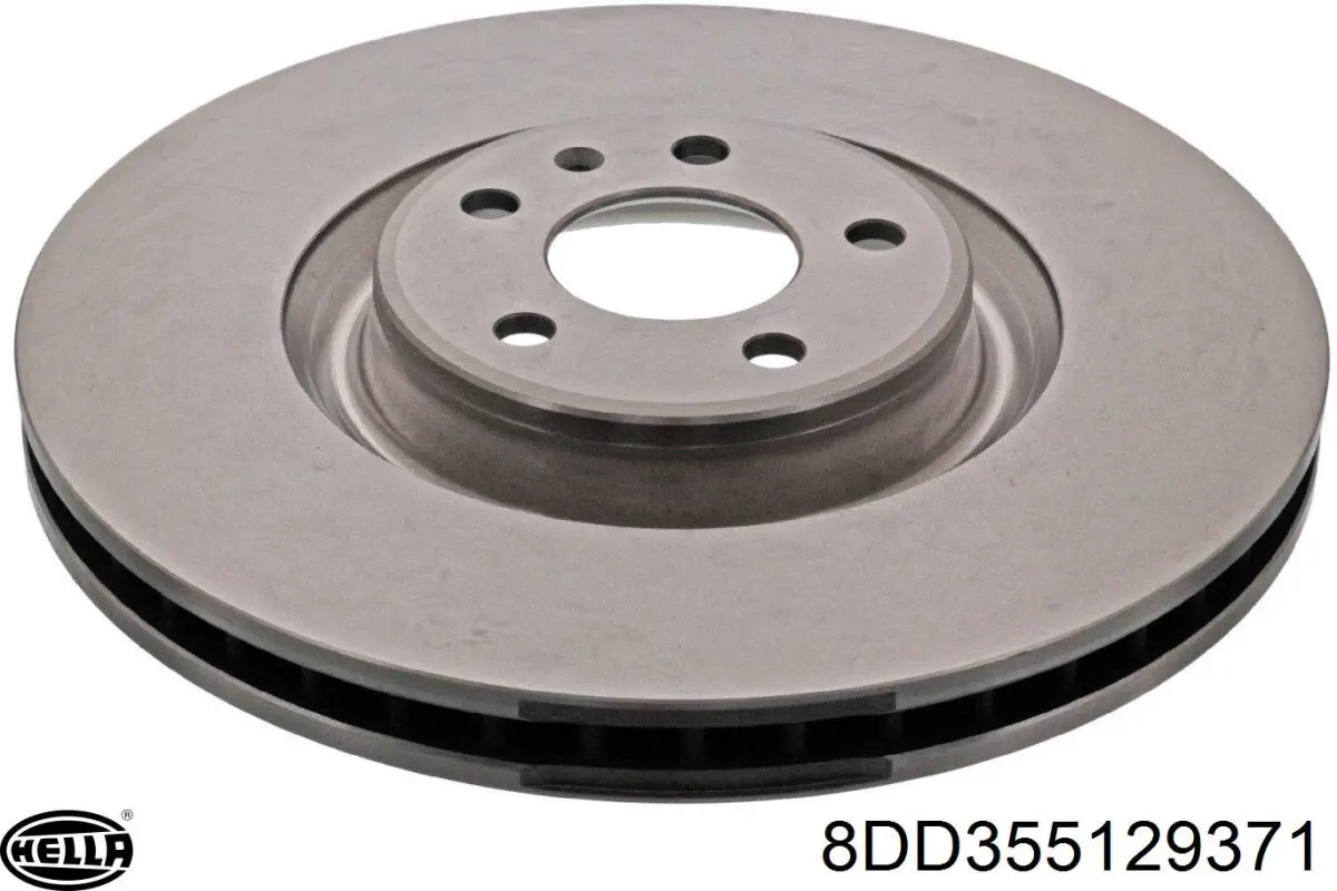 Передние тормозные диски 8DD355129371 HELLA