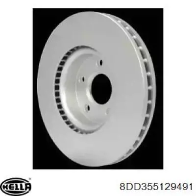 Передние тормозные диски 8DD355129491 HELLA