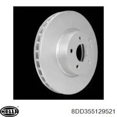 Передние тормозные диски 8DD355129521 HELLA