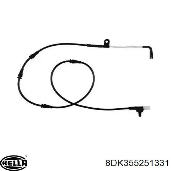 Датчик износа тормозных колодок задний 8DK355251331 HELLA