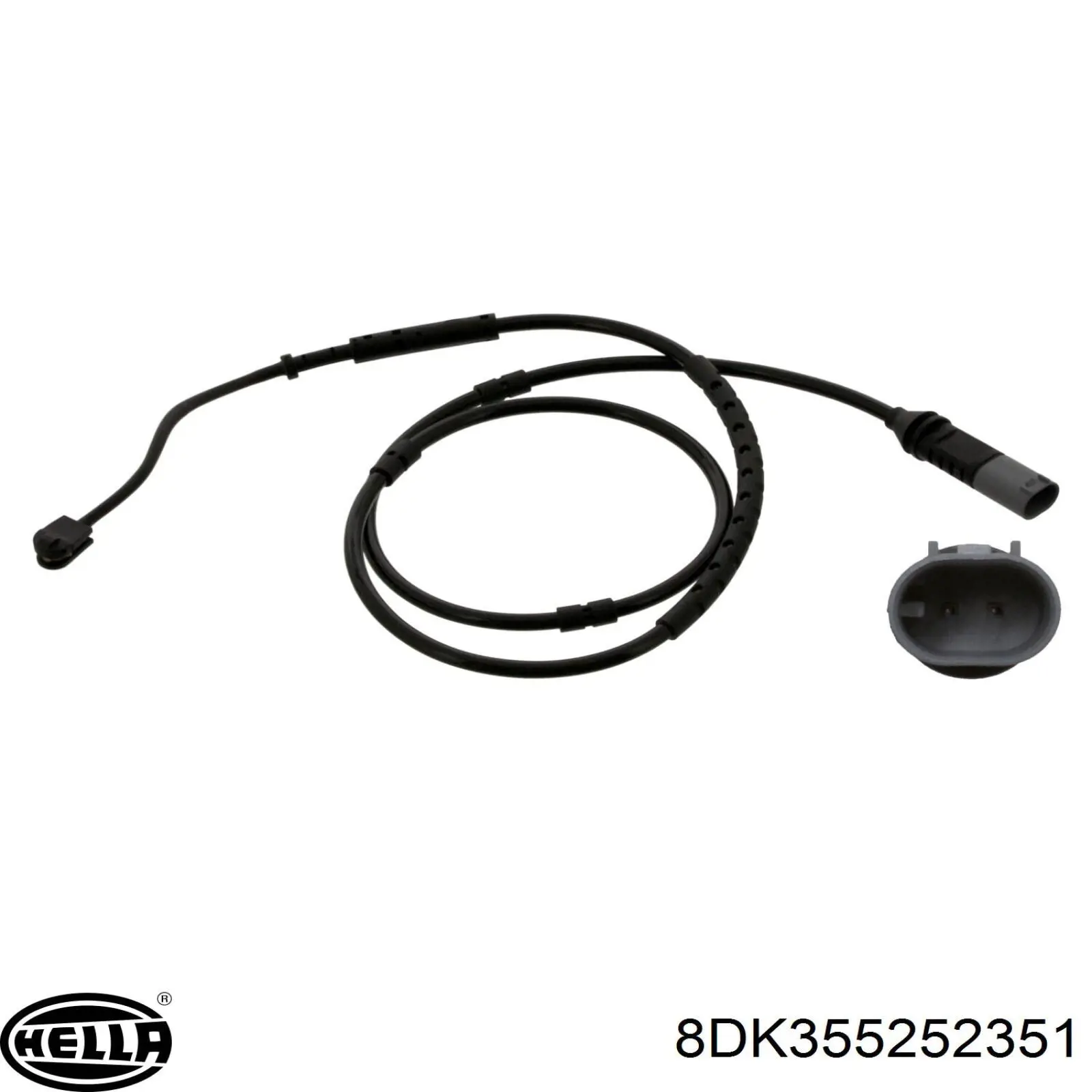 Датчик износа тормозных колодок, задний HELLA 8DK355252351 цена, от 13.01 USD